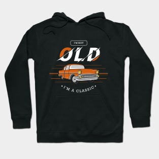 Vintage car with Capital gain Hoodie